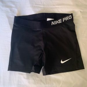 Nike Pro Shorts. Size medium. Black.